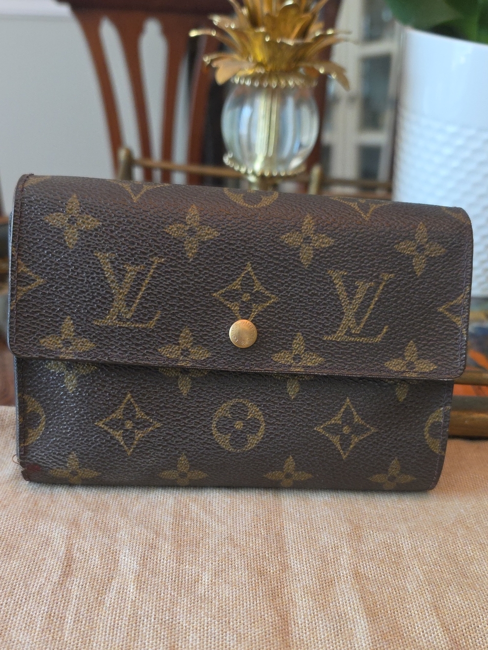 Vintage Louis Vuitton Porte Tresor International Wallet M80022